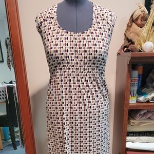 Sleeveless Polka Dot Dress